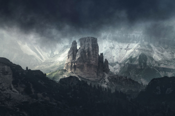 The Dark Tower - Cinque Torri - Dolomites