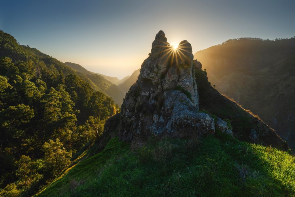 Madeira Aussicht Felsen