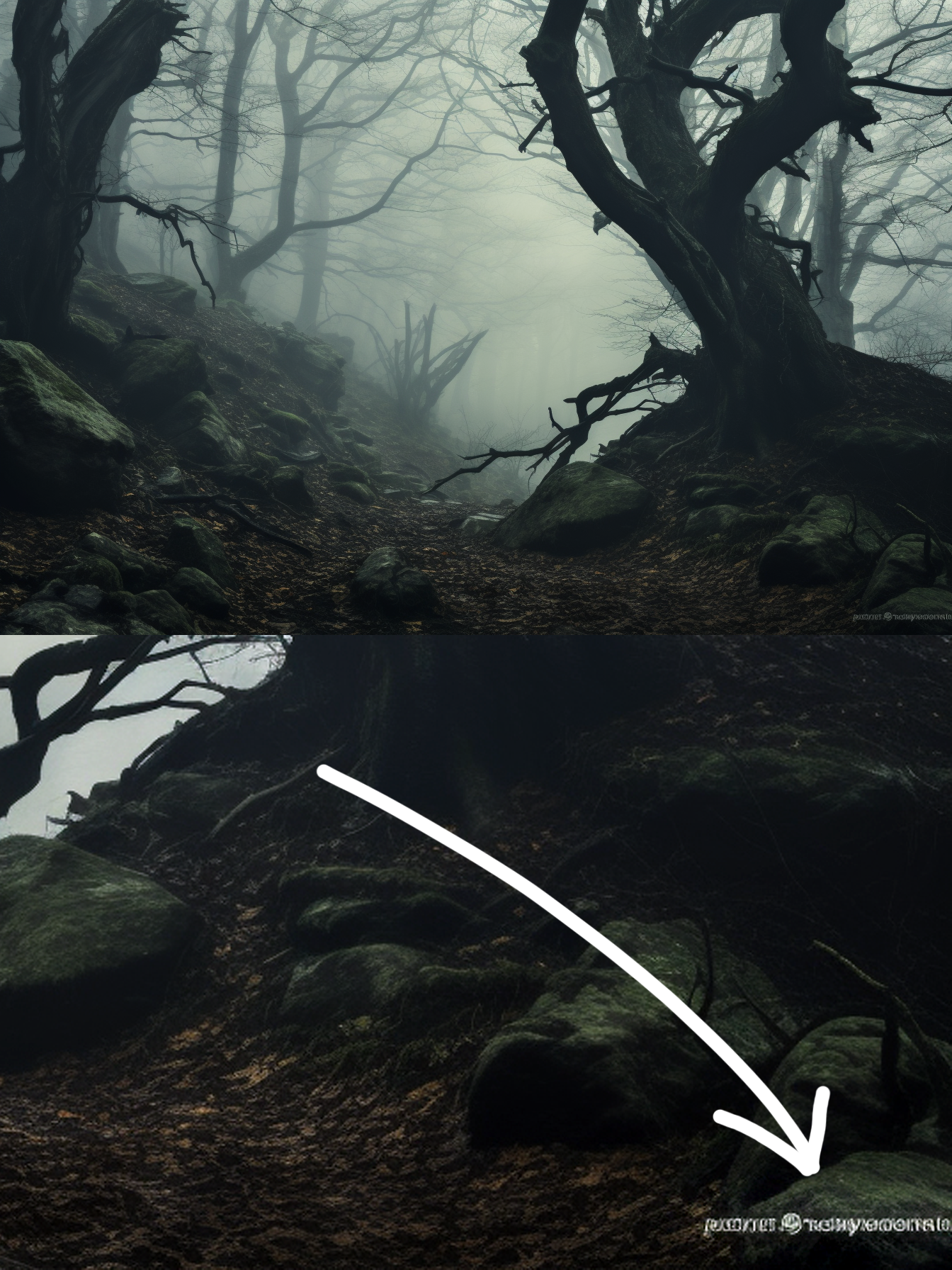 kilian foggy forest in the style of Kilian Schoenberger a lot o ee11b281 91b1 447d b65a a9c8e04de993s